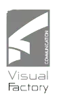 Logo de Visual Factory, partenaire de Auto Location 34 !