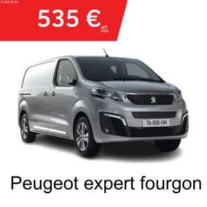 Peugeot Expert Fourgon XL en location longue durée à Montpellier